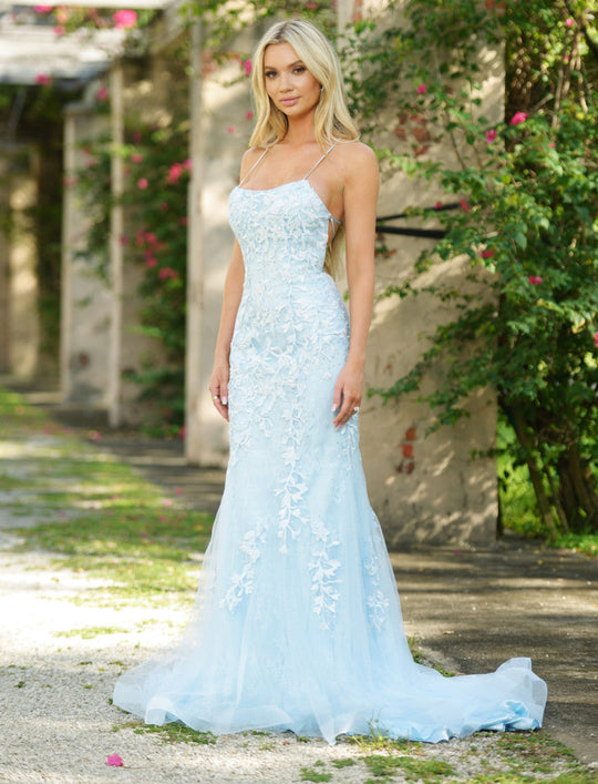 The Dutchess Gown - Light Blue - FINAL SALE