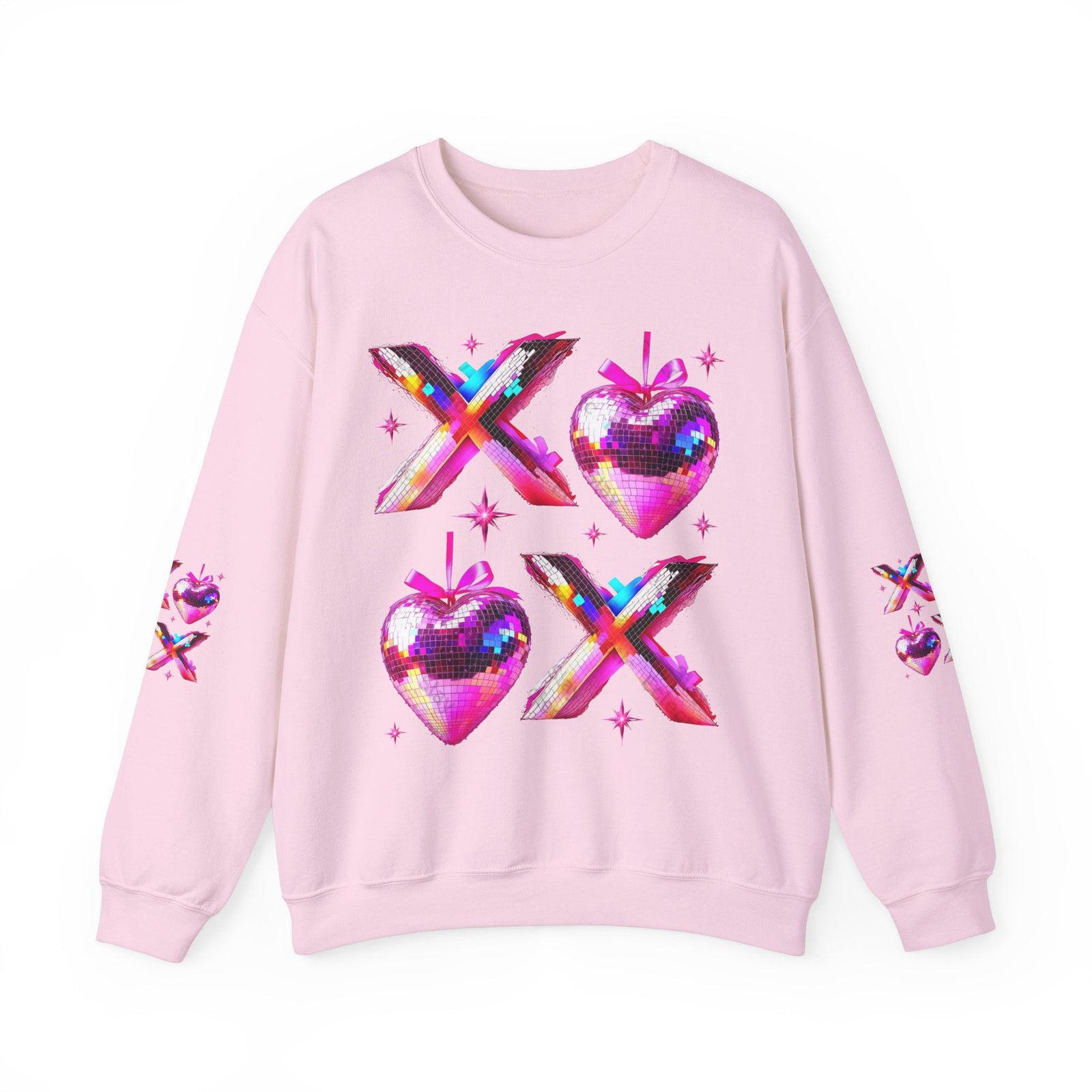 Heartfelt Comfort: Celebrate Valentine's Day in Style with Our Glimmering Sweatshirt