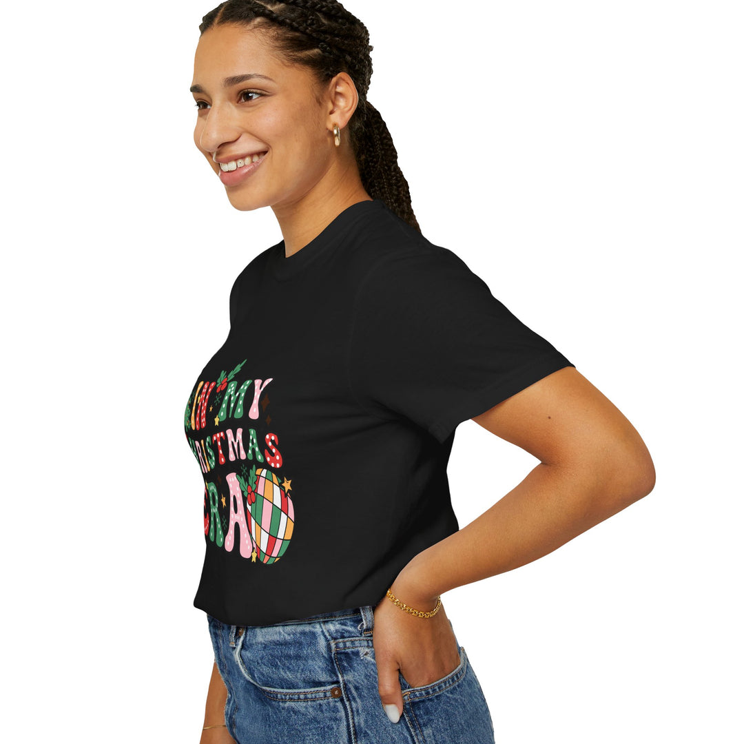 Joyful "Christmas Vibes" Unisex T-Shirt