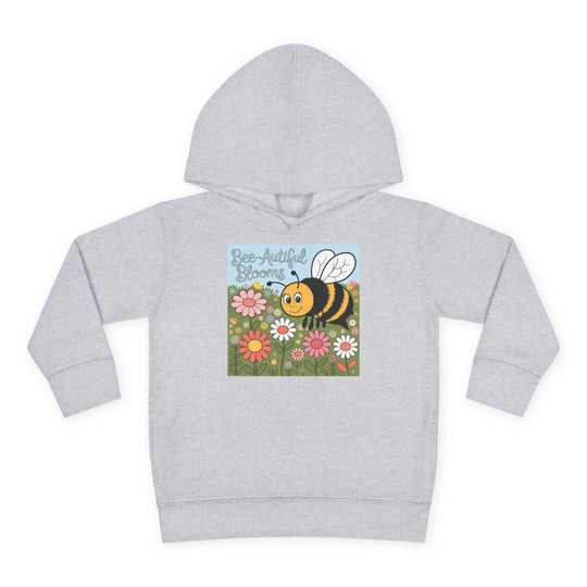 Buzzing Comfort: Toddler Fleece Hoodie with Adorable Bee Design