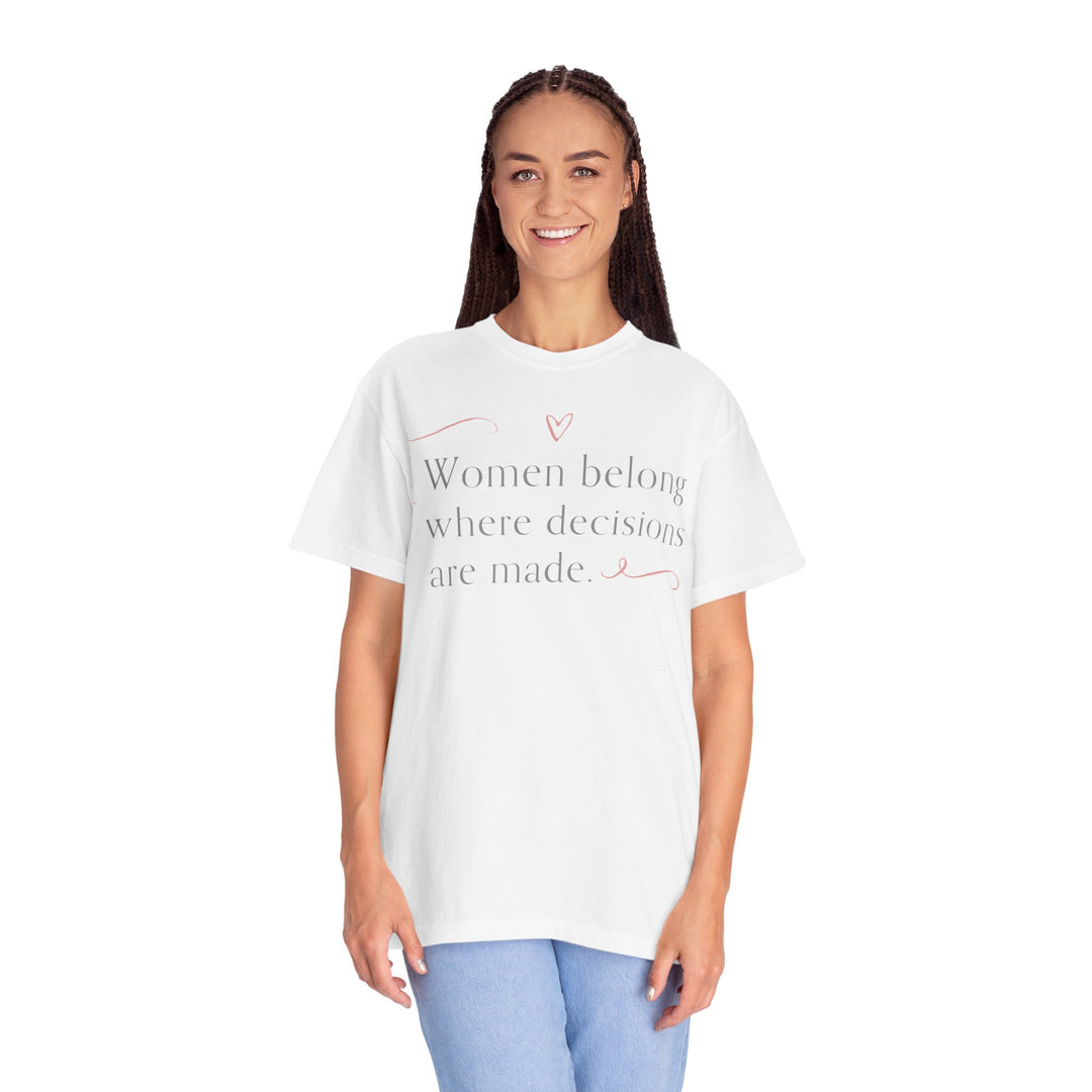 Empowerment Vibes Unisex Tee - "Women Empowered in Leadership