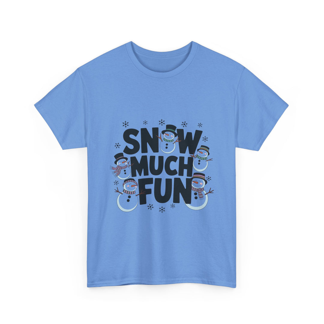 Whimsical Winter Wonderland Snowman Tee – Celebrate the Season in Style!-Slay Eclectic