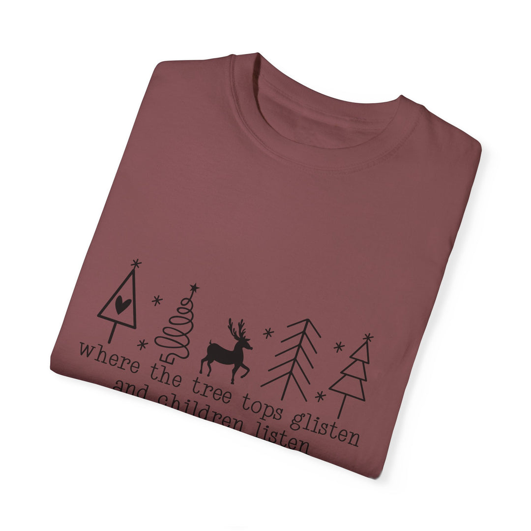 Merry Mischief Unisex Holiday T-Shirt - 'To Nothing' Festive Quip