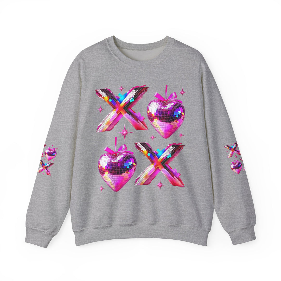 Glimmering Heartfelt Sweatshirt for Valentine's Day