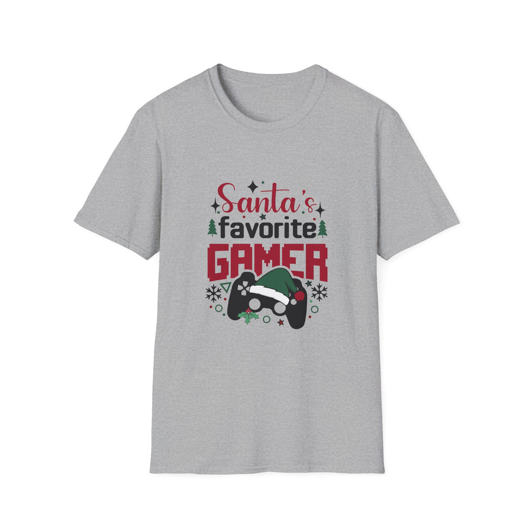 Gaming Cheer: Santa's Number One Player Unisex T-Shirt