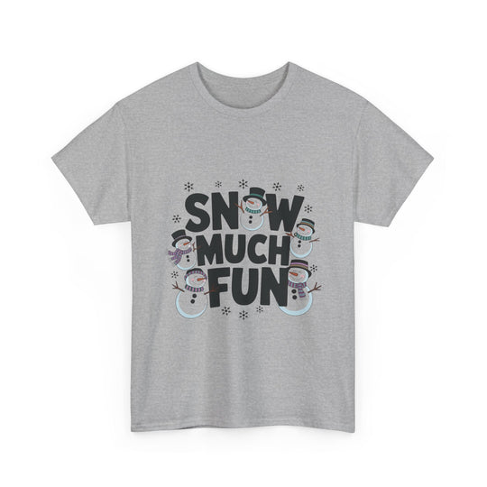 Whimsical Winter Wonderland Snowman Tee – Celebrate the Season in Style!-Slay Eclectic