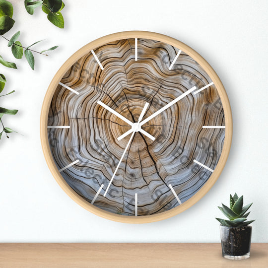 Charming Rustic Farmhouse Wall Clock