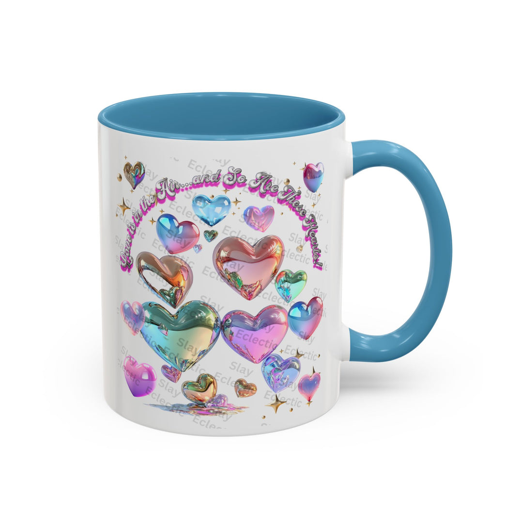 Vibrant Heart-Shaped Coffee Mug - A Thoughtful Gift for Your Loved Ones