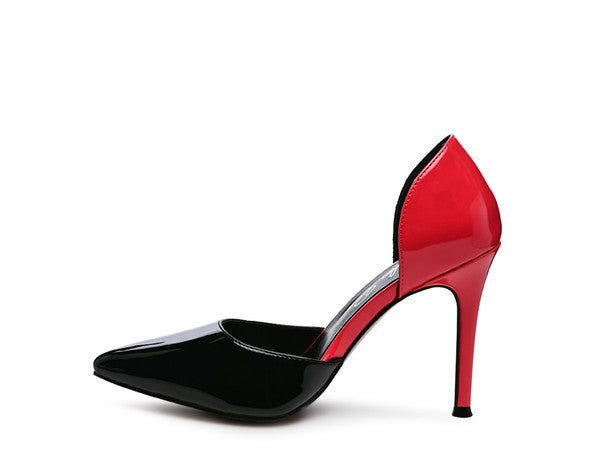 Catwalk Play Patent Pu Slip On Stiletto Heels