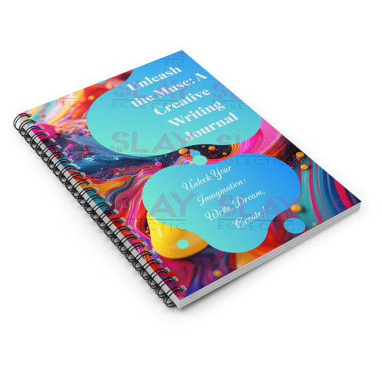 Creative Writing Spiral Notebook - Unlock Your Imagination