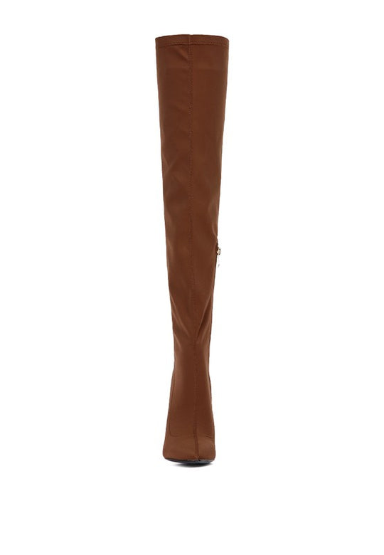 No Calm Superstretch Stiletto Long Boot