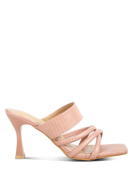 Splendid Criss Cross Strap Heel Sandals