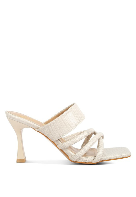 Splendid Criss Cross Strap Heel Sandals