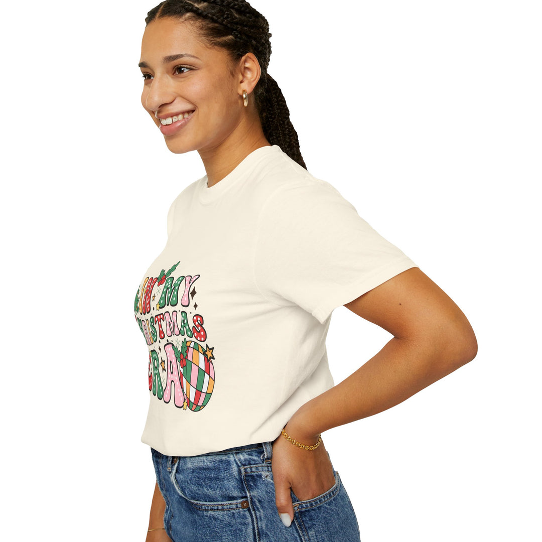 Joyful "Christmas Vibes" Unisex T-Shirt