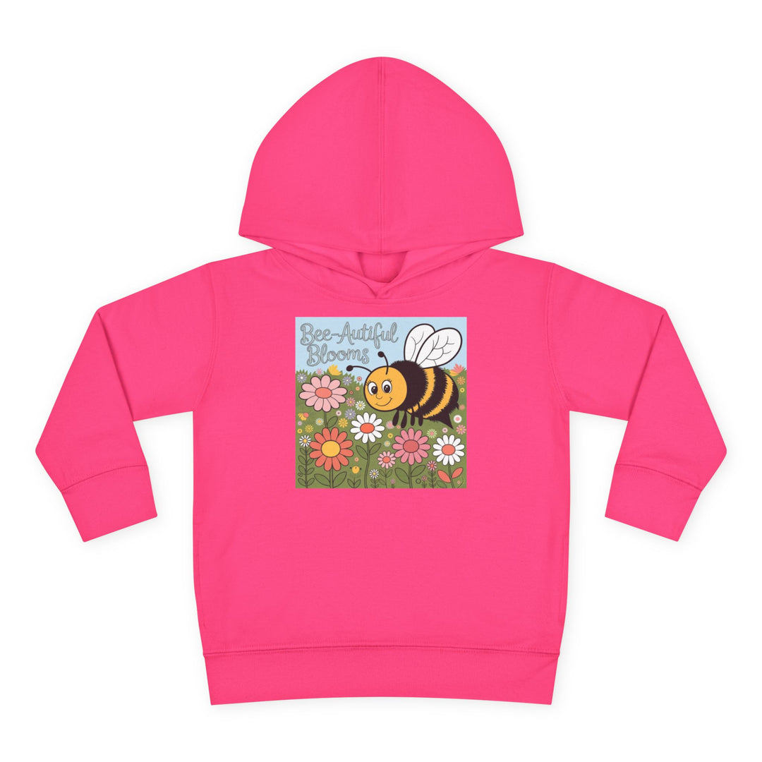 Buzzing Comfort: Toddler Fleece Hoodie with Adorable Bee Design