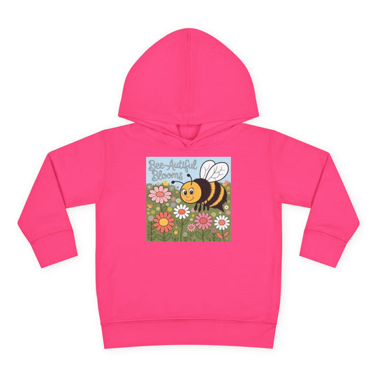 Buzzing Comfort: Toddler Fleece Hoodie with Adorable Bee Design