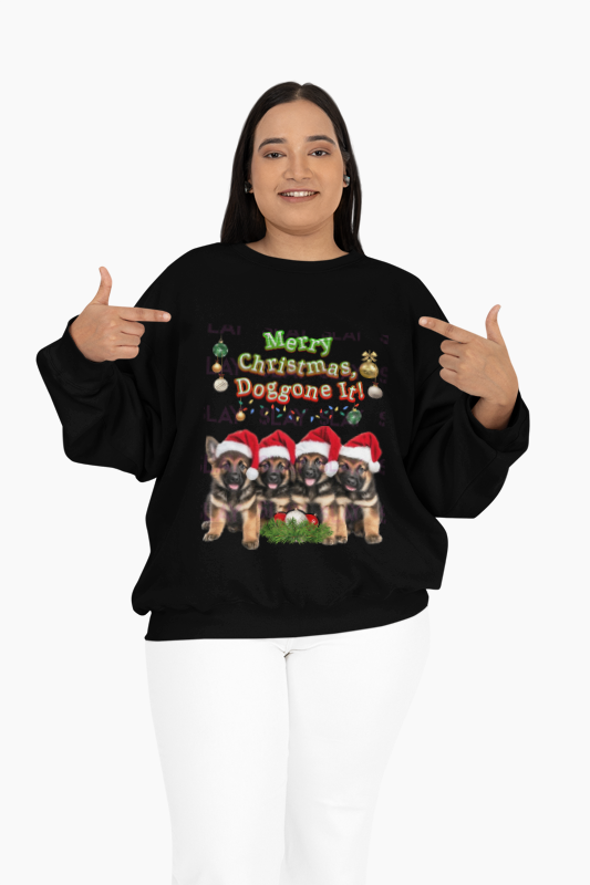 Holiday Paws & Jolly Claws Unisex Cozy Crew Sweatshirt