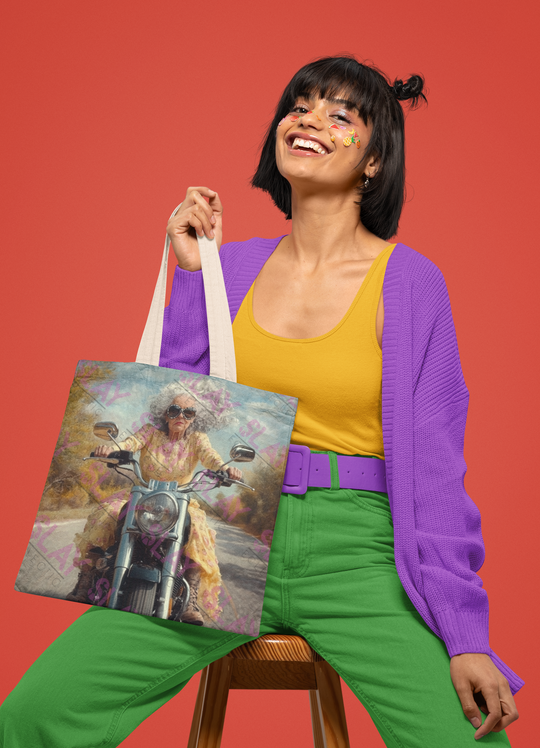 Bold and Playful Grandma Tote | Perfect Gift for Trendy Grandparents, Fun Outings, and Mother's Day Celebrations