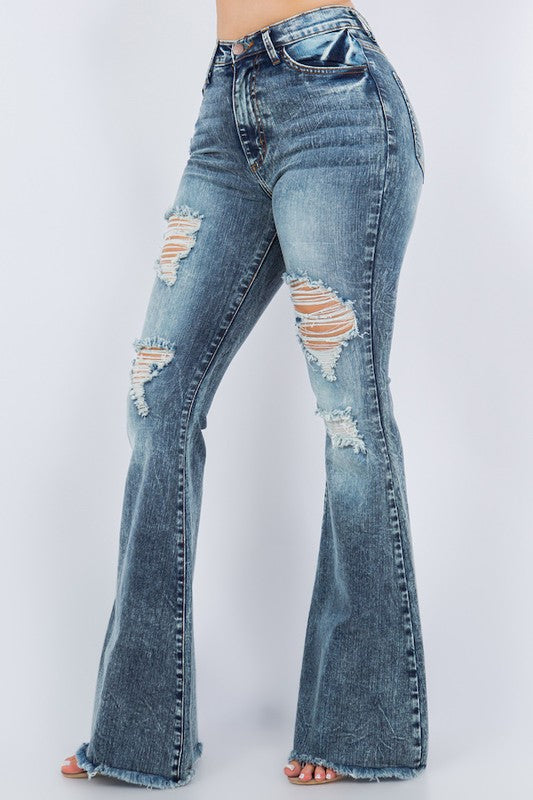 Storm Bell Bottom Jean