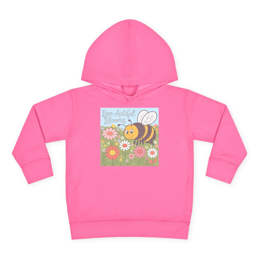 Buzzing Comfort: Toddler Fleece Hoodie with Adorable Bee Design