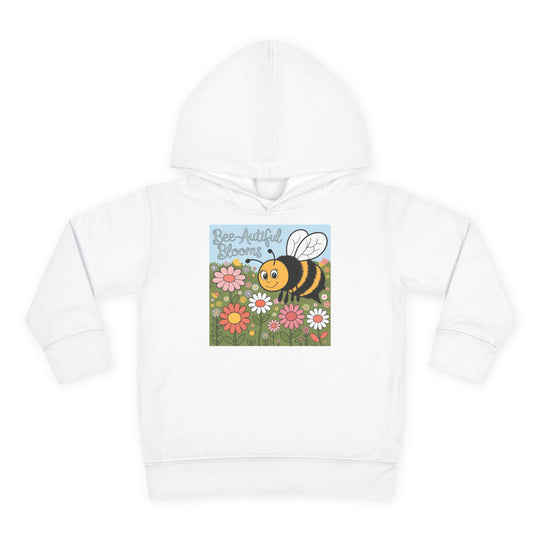 Buzzing Comfort: Toddler Fleece Hoodie with Adorable Bee Design