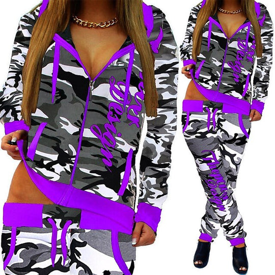 Women'S Tracksuit Sweatsuit 2 Piece Full Zip Street Winter Long Sleeve Thermal Warm Breathable Soft Fitness Gym Workout Running Sportswear Activewear Black / Orange Purple Gold