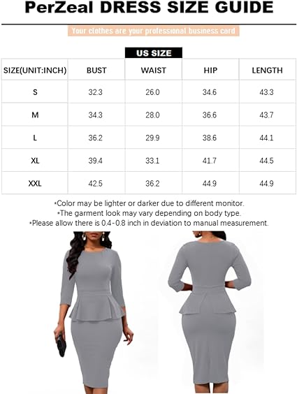 Business Wear Bodycon Sheath Suiting Dress - Gray