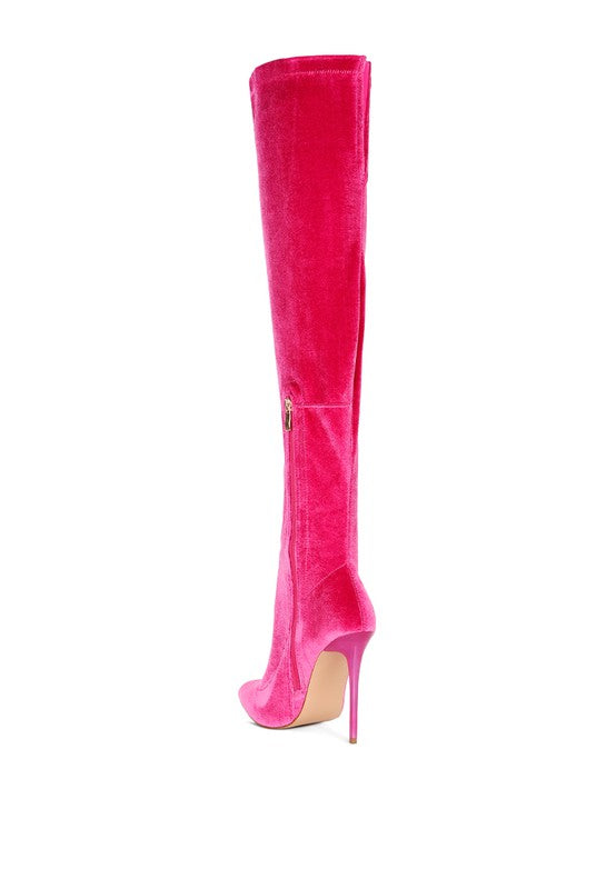 Madmiss Stiletto Calf Boots