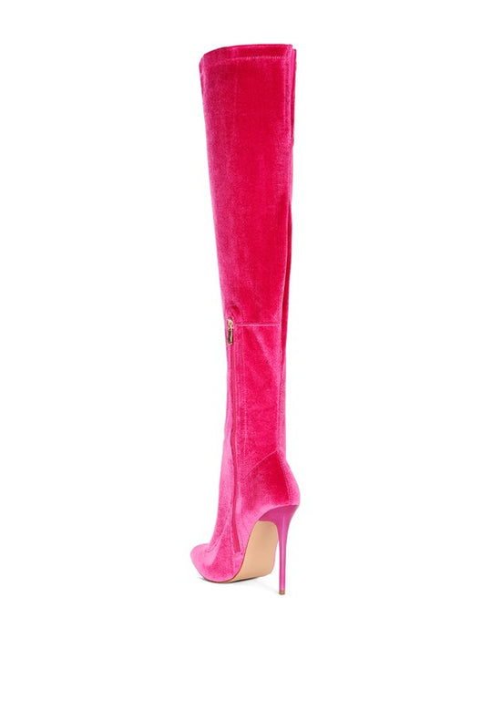 Madmiss Stiletto Calf Boots