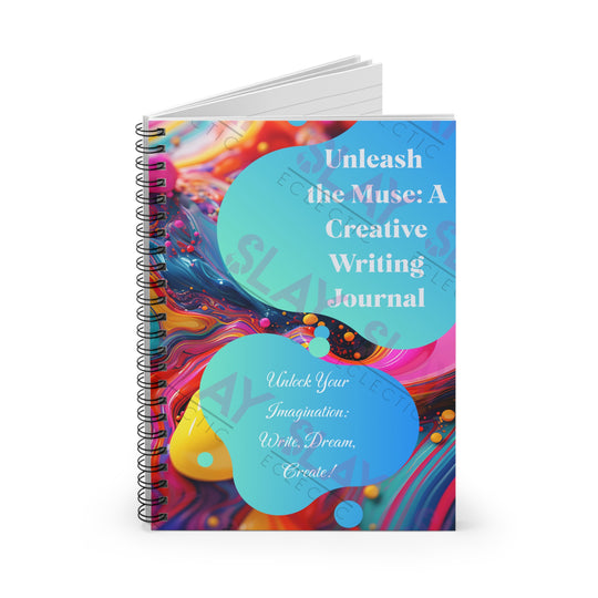 Creative Writing Spiral Notebook - Unlock Your Imagination