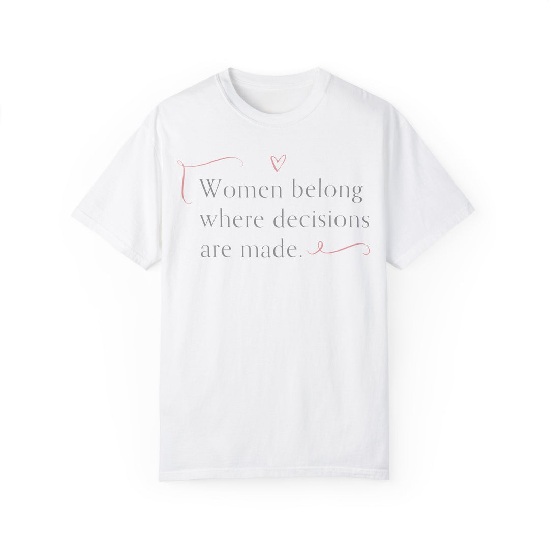 Empowerment Vibes Unisex Tee - "Women Empowered in Leadership