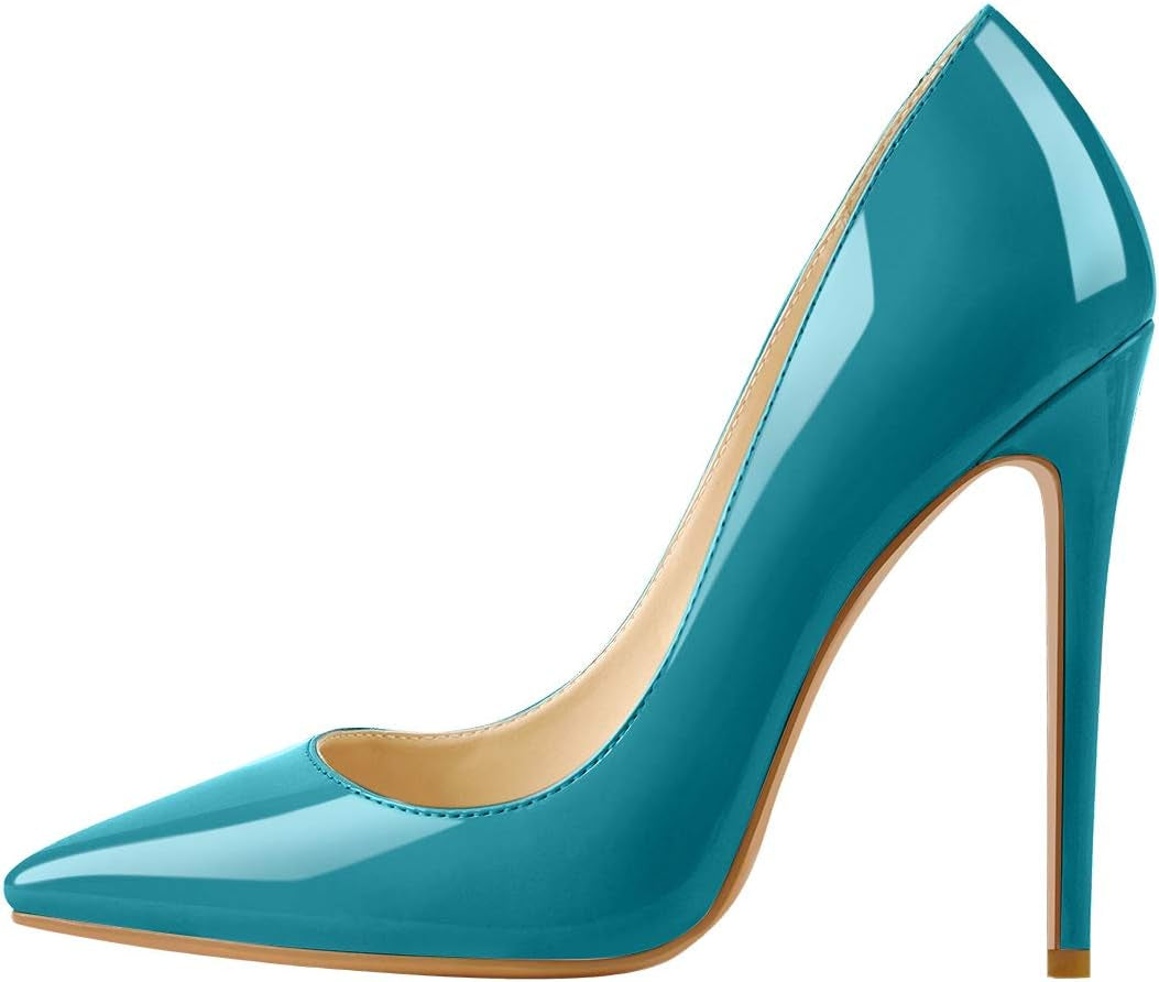 Women'S Classic Pumps Pointed Toe Sexy 4.7 Inches High Heels