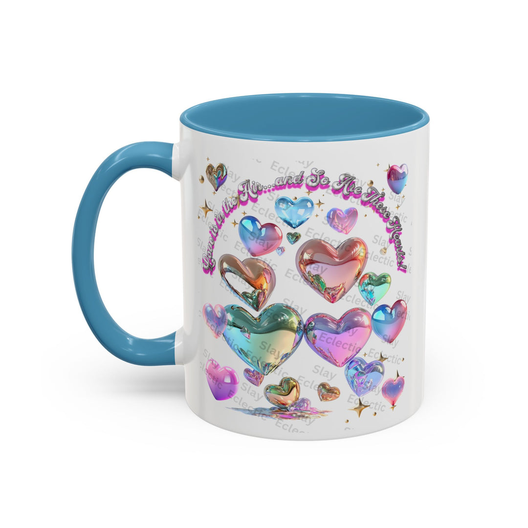 Vibrant Heart-Shaped Coffee Mug - A Thoughtful Gift for Your Loved Ones