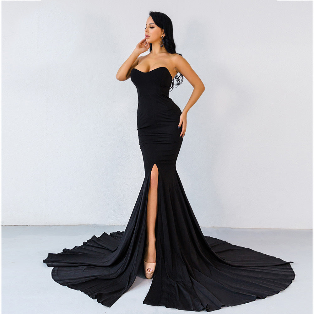 ête Finery Bodycon Maxi Dress - Black