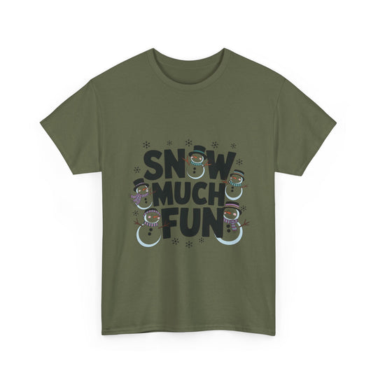 Whimsical Winter Wonderland Snowman Tee – Celebrate the Season in Style!-Slay Eclectic