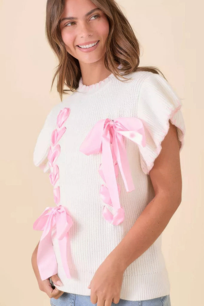 即完売品♡HAENGNAE SHUMAI KNIT SLEEVE スリーブボレロ EFO - Long Sleeve Mesh Knit Sweater | YesStyle