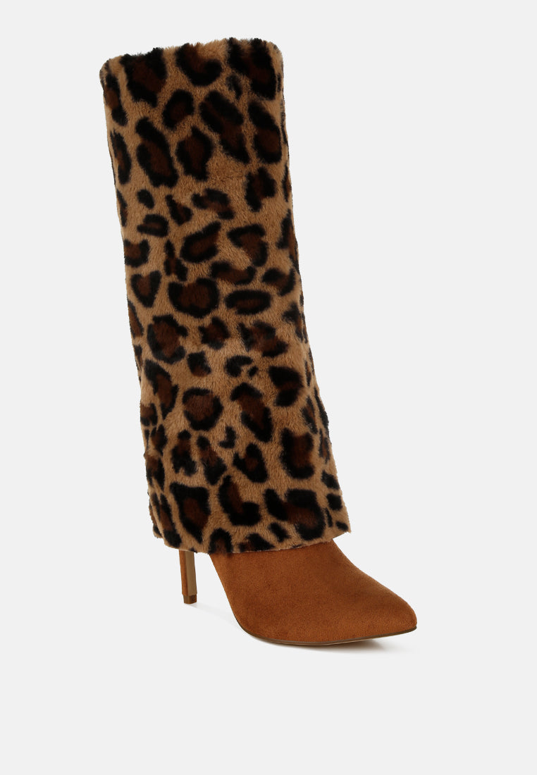 Everglade Fold-Over Calf-High Boots-1