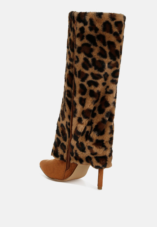 Everglade Fold-Over Calf-High Boots-2