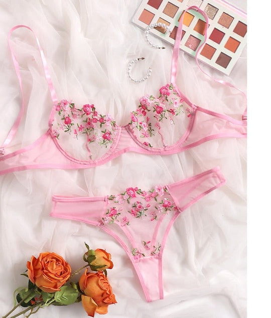 Fragrant Intimate 2-Piece - Pink