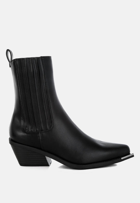 Jeffers High Ankle Chelsea Boots-0