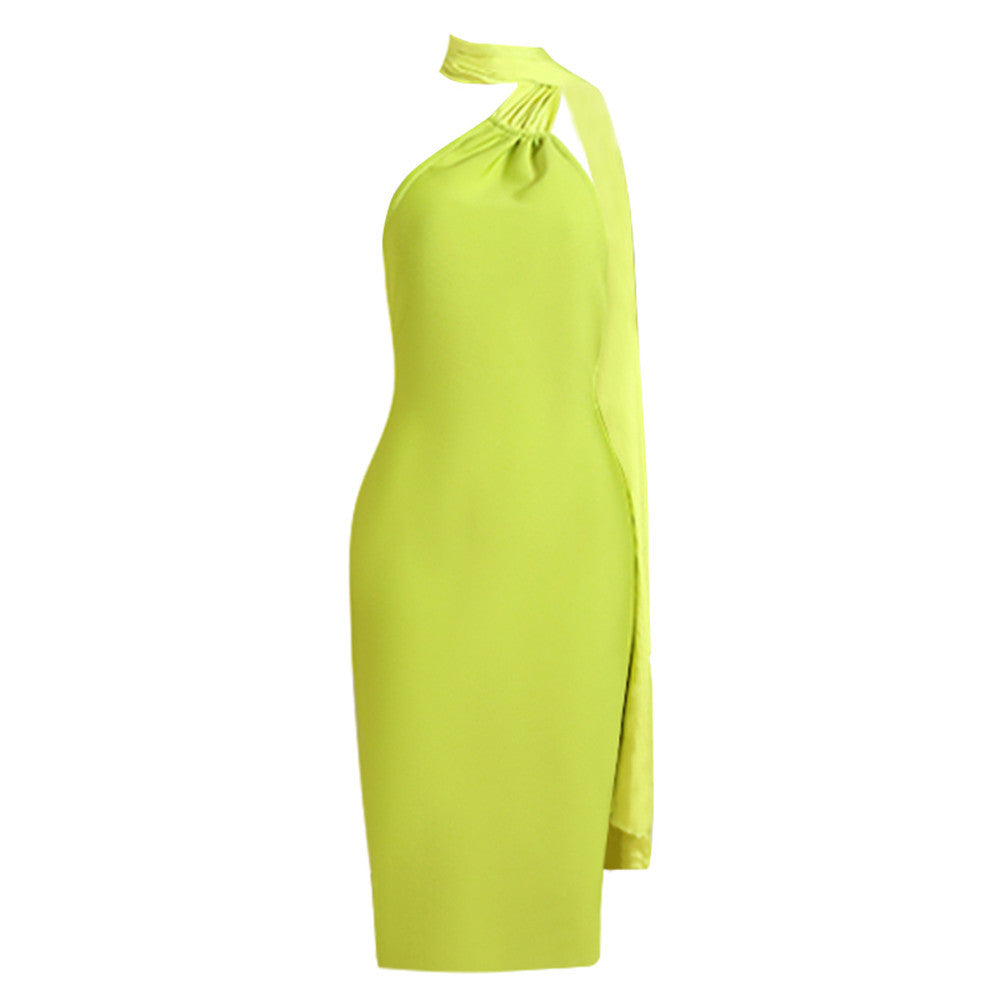 Envy Bandage Midi Dress - Green** (**please see shipping policy)