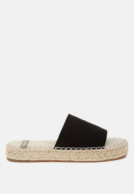 Huntra Real Soft Leather Espadrille Flatforms-5