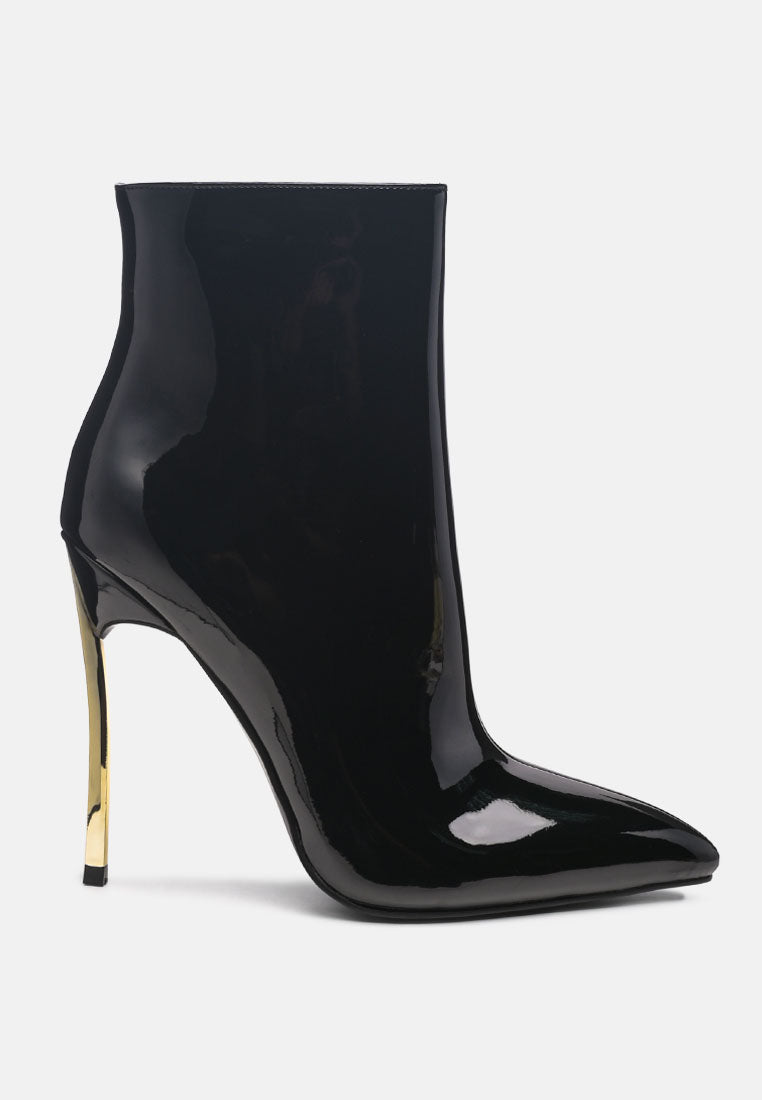 Siren Patent Faux Leather Bootie-6