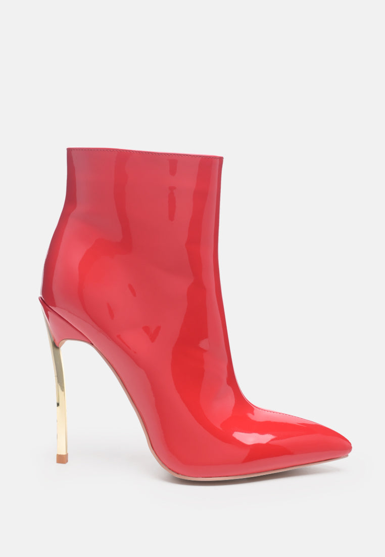 Siren Patent Faux Leather Bootie-0
