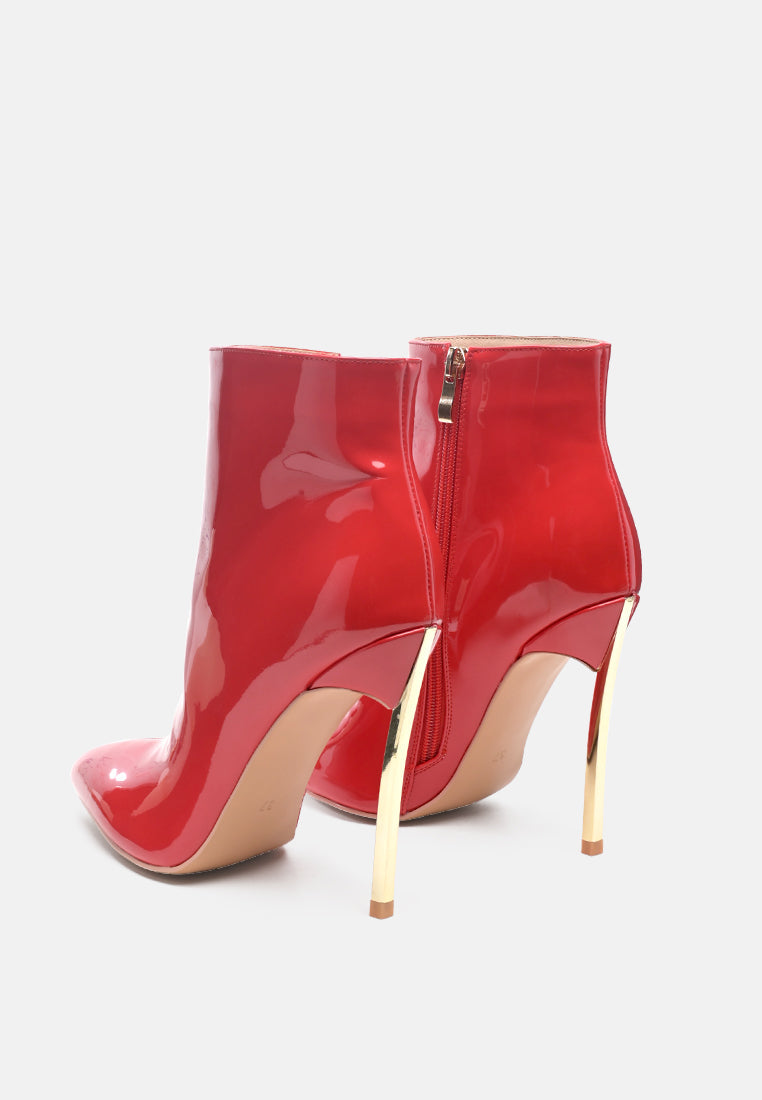 Siren Patent Faux Leather Bootie-2