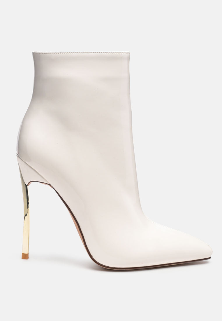 Siren Patent Faux Leather Bootie-5