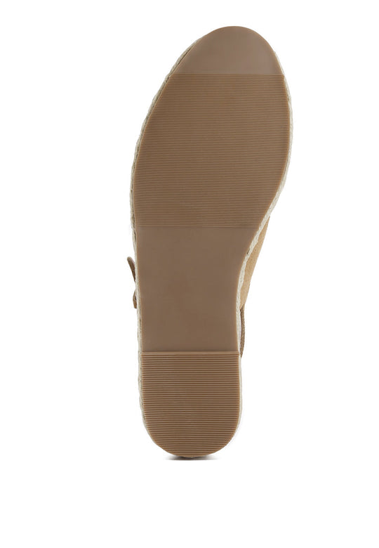 Affie Genuine Suede Slingback Strap Espadrilles-4