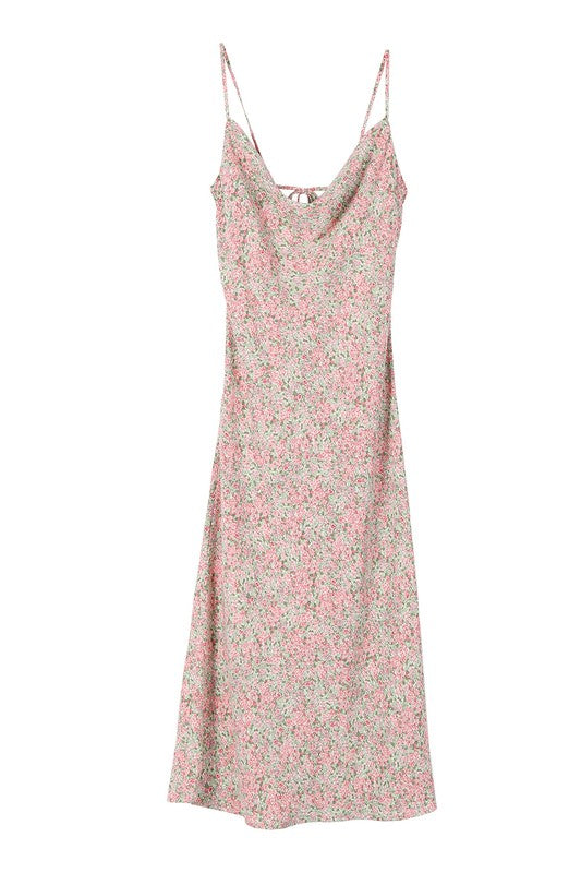 Lorena Midi Dress - Pink