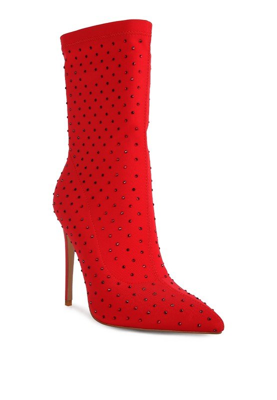 Cheugy High Top Knitted Ankle Boot | Slay Eclectic