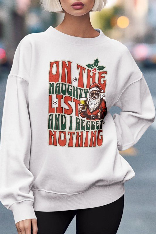 Christmas Graphic Fleece Sweatshirt | Slay Eclectic